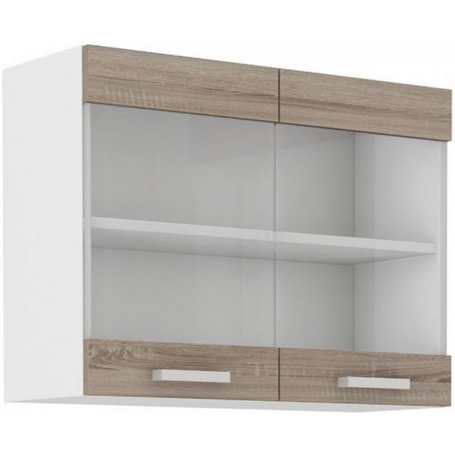 ROYAL24_MARKT Glashängeschrank - Elegante Lösung für Küchendekorationsideen günstig online kaufen