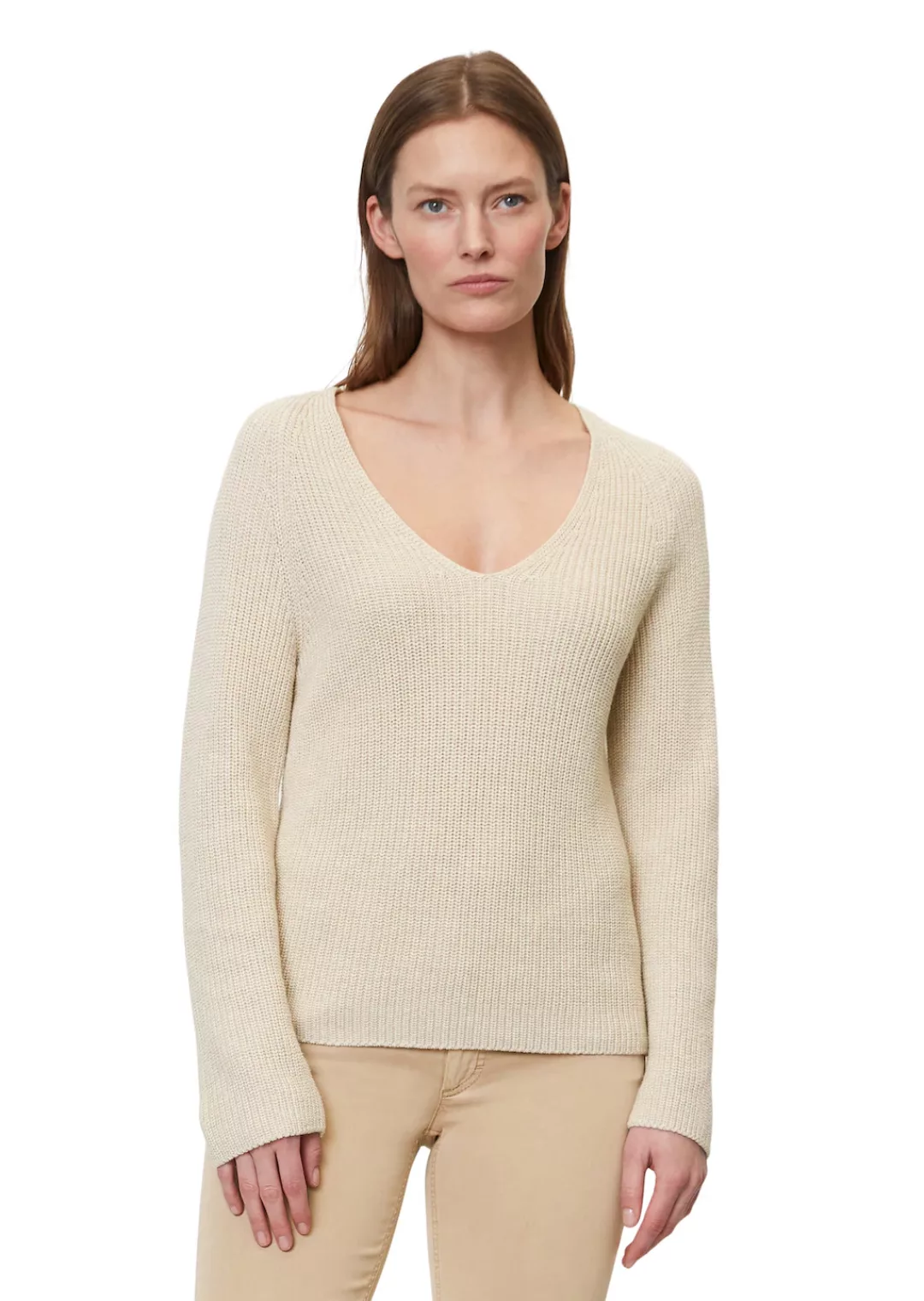 Marc OPolo Strickpullover "aus Organic Cotton-Qualität" günstig online kaufen