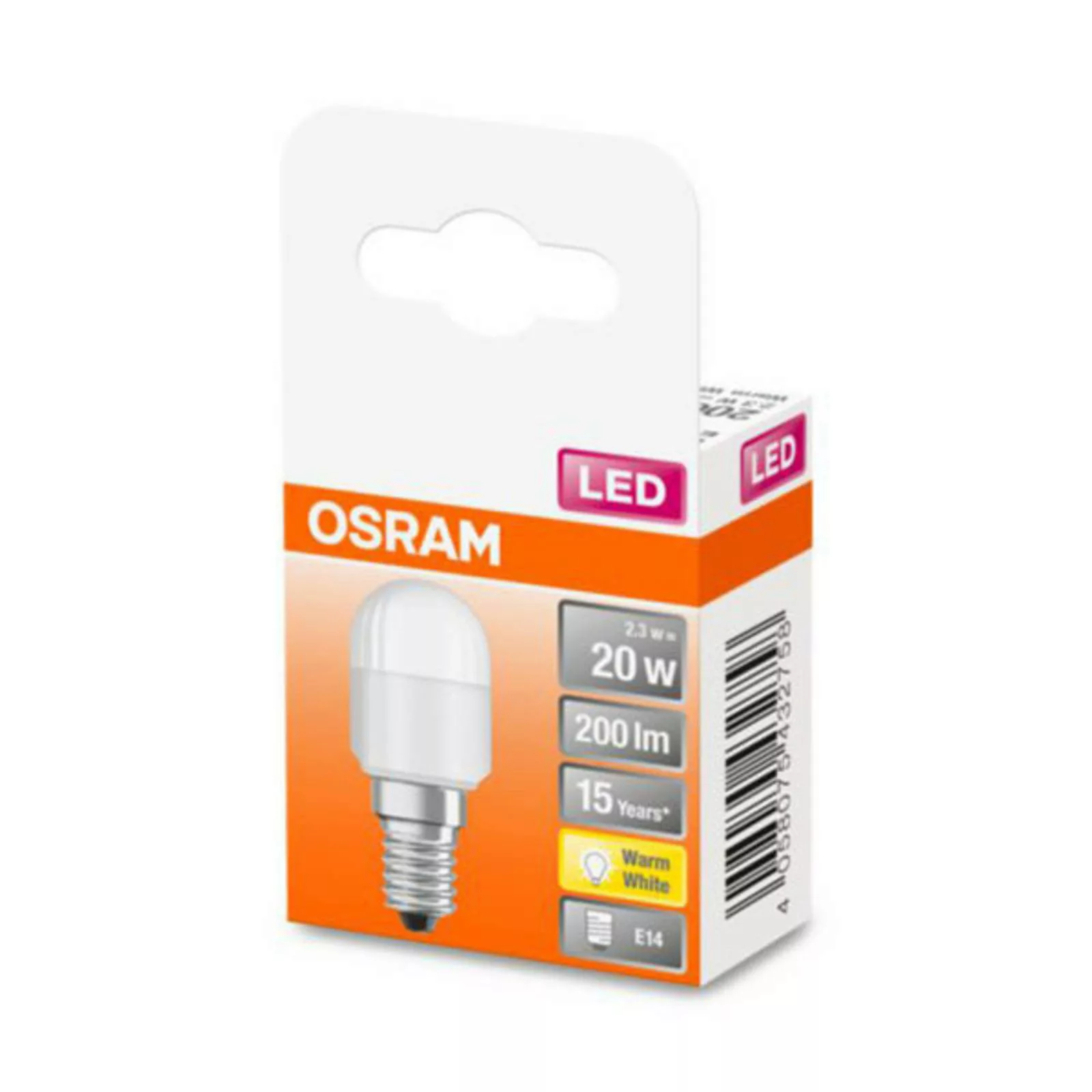 Osram LED Lampe ersetzt 20W E14 Röhre - T25 in Weiß 2,3W 200lm 2700K 1er Pa günstig online kaufen