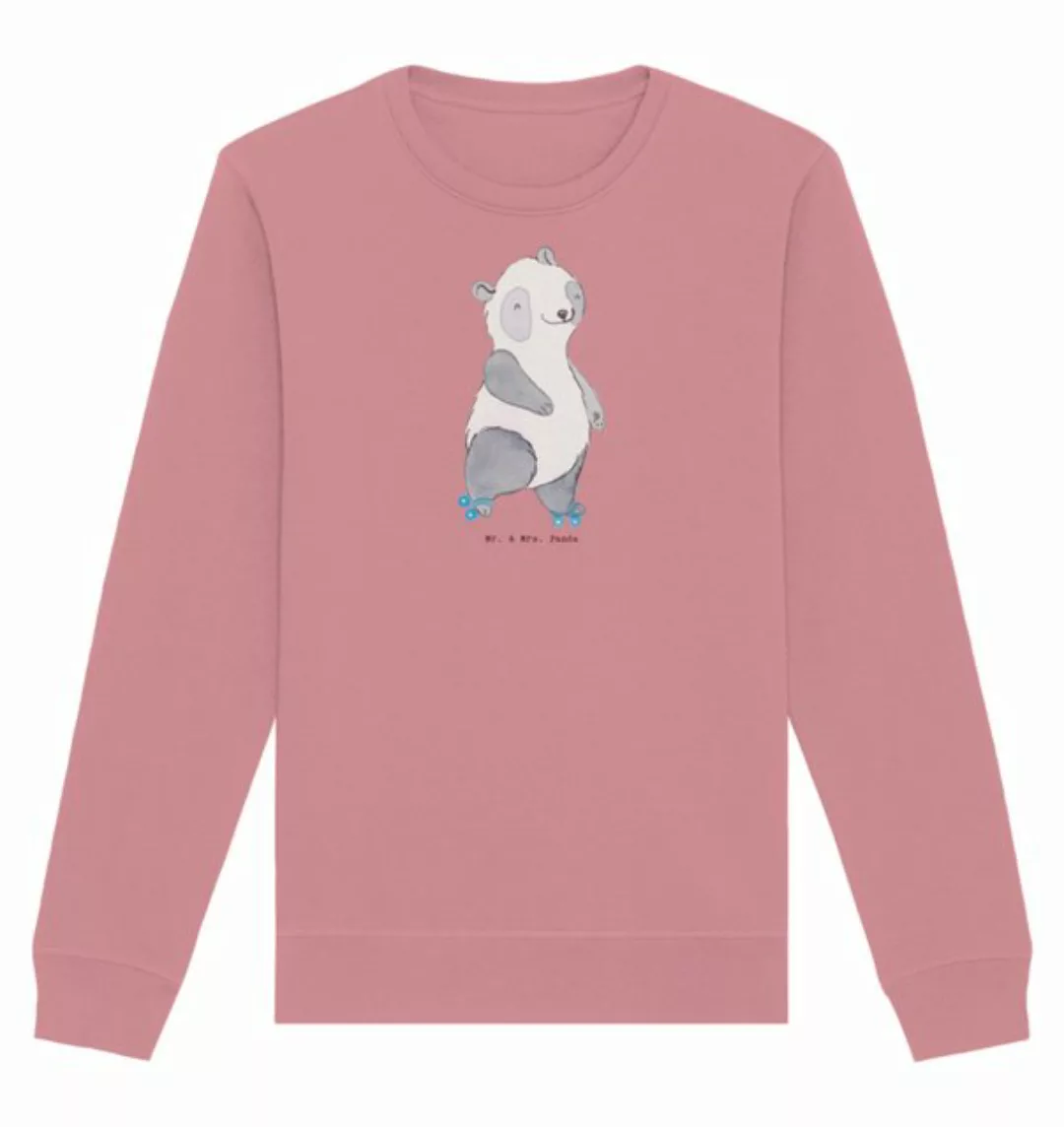 Mr. & Mrs. Panda Longpullover Größe L Panda Inliner fahren - Canyon Pink - günstig online kaufen