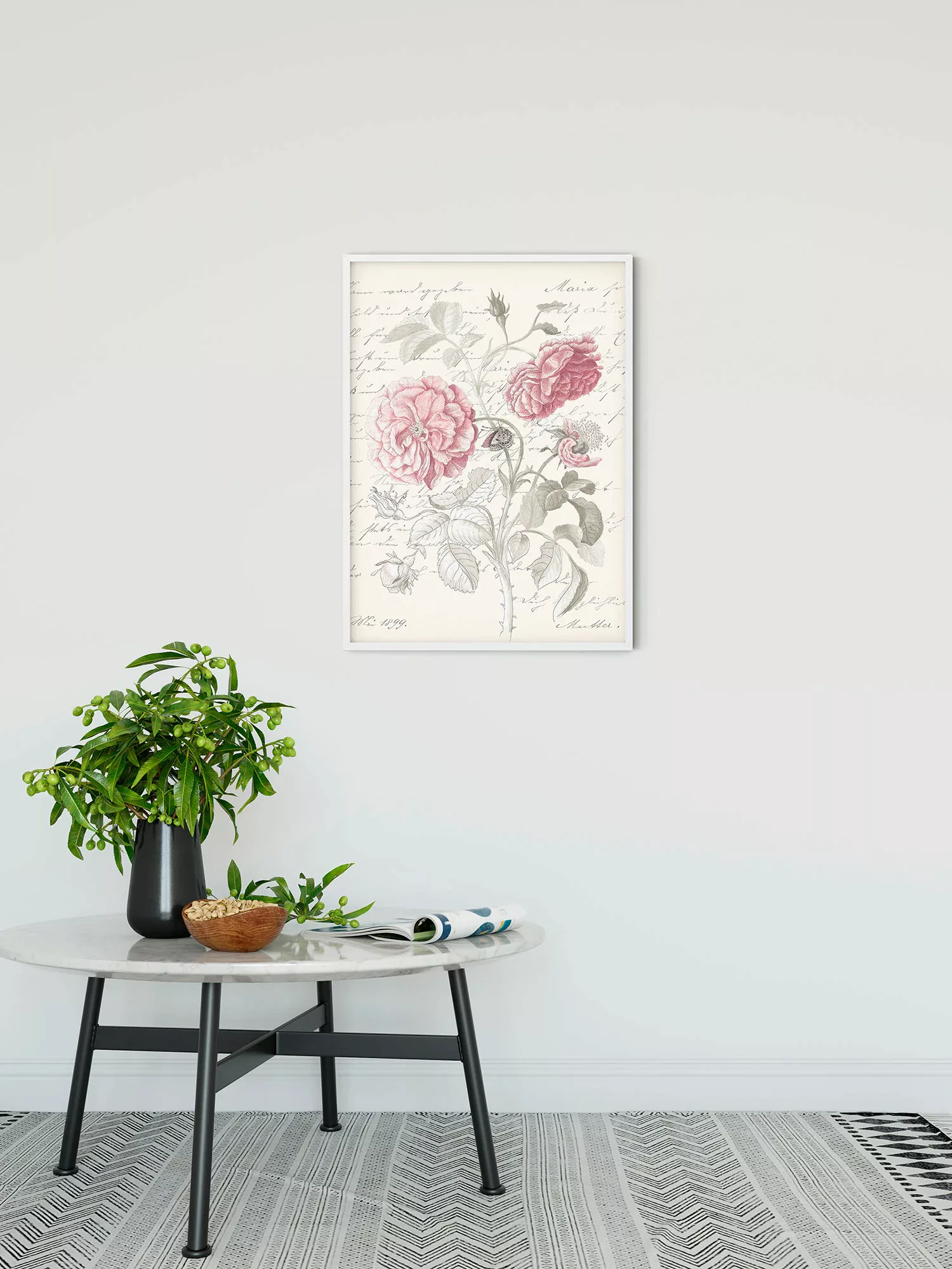 Komar Poster »Poème Rose«, (1 St.) günstig online kaufen