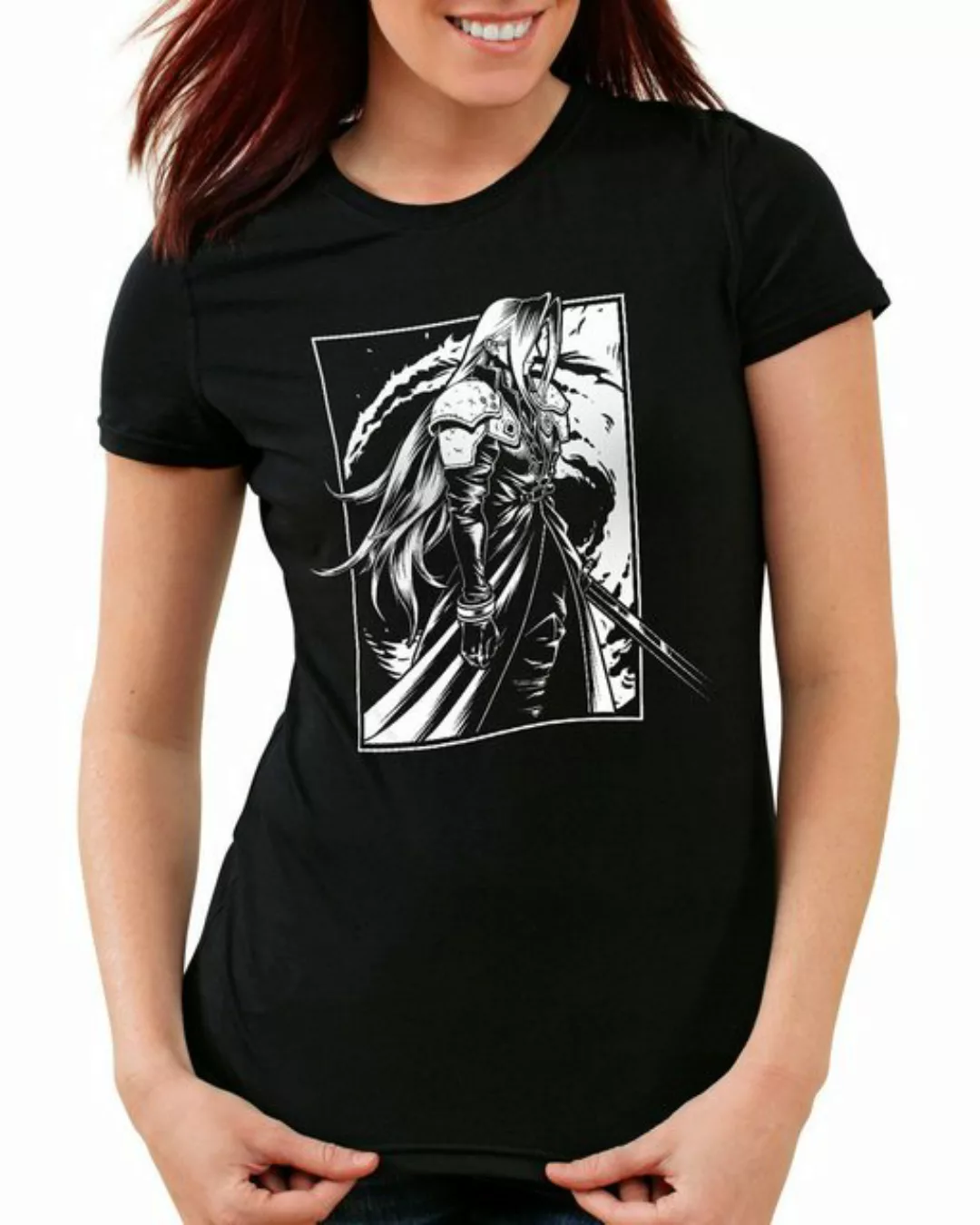 style3 T-Shirt Black Coart Villain final fantasy VII rebirth remake günstig online kaufen