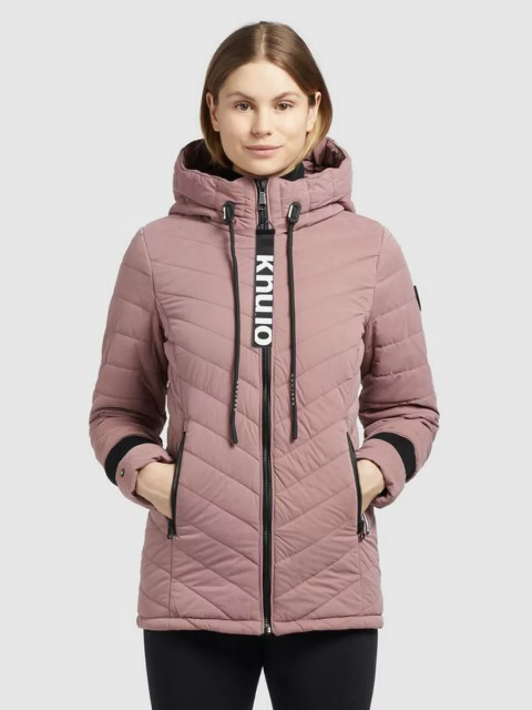 khujo Steppjacke PATT2 PEACHED mit kontrastfarbigen Details günstig online kaufen