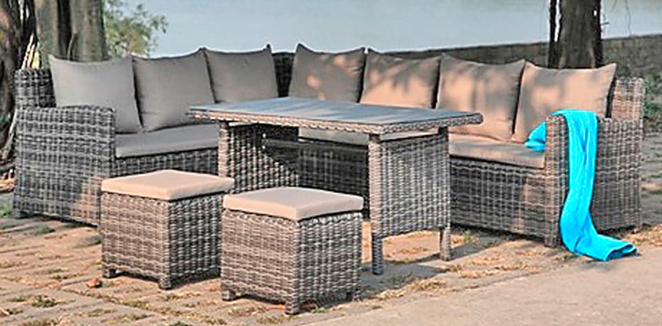 Garden Pleasure Gartenlounge-Set "OVIEDO" günstig online kaufen