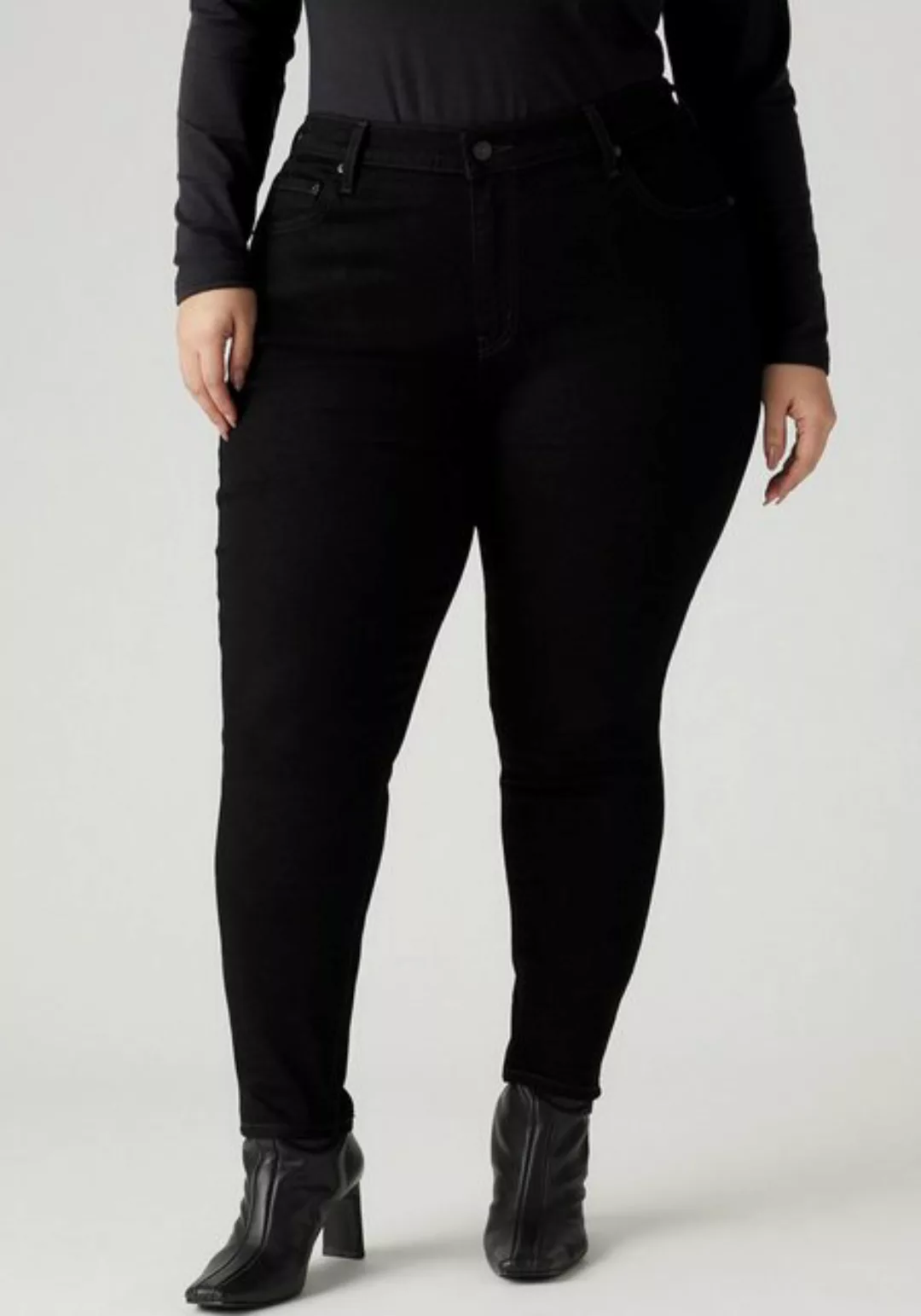 Levis Plus Skinny-fit-Jeans "721 PL HI RISE SKINNY", sehr figurbetonter Sch günstig online kaufen