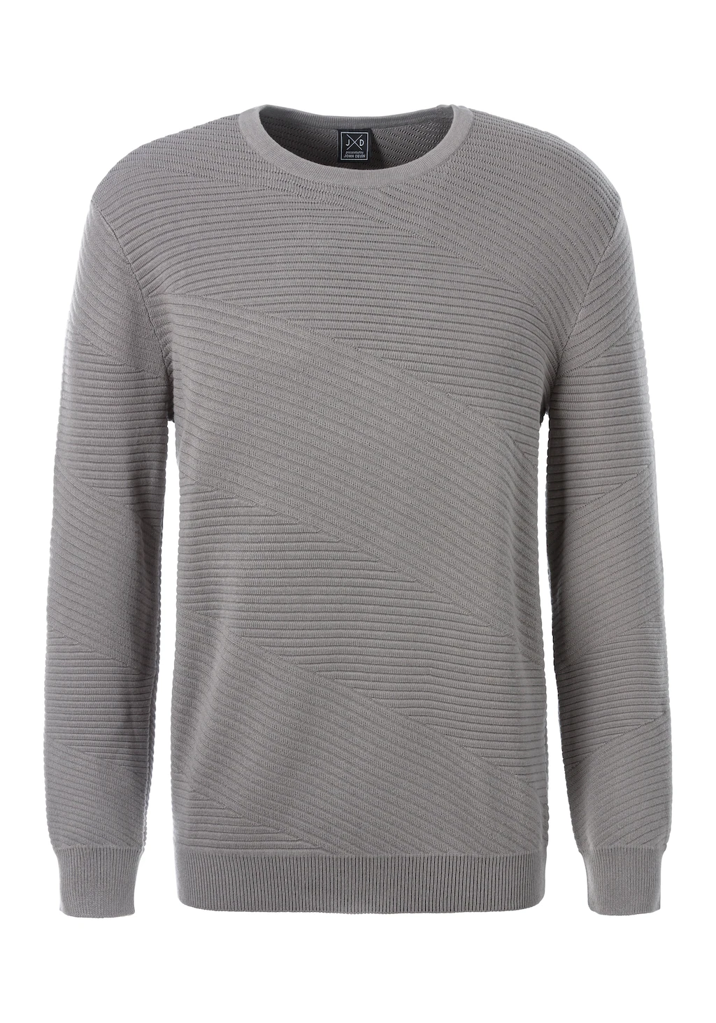 John Devin Strickpullover, Pullover aus weichem Strukturstrick günstig online kaufen