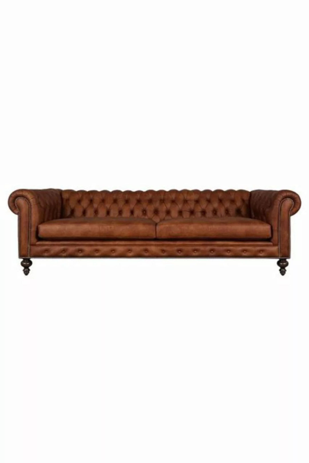 JVmoebel 4-Sitzer Chesterfield 4 Sitzer Polster Couch Antik Stil Textil Sto günstig online kaufen