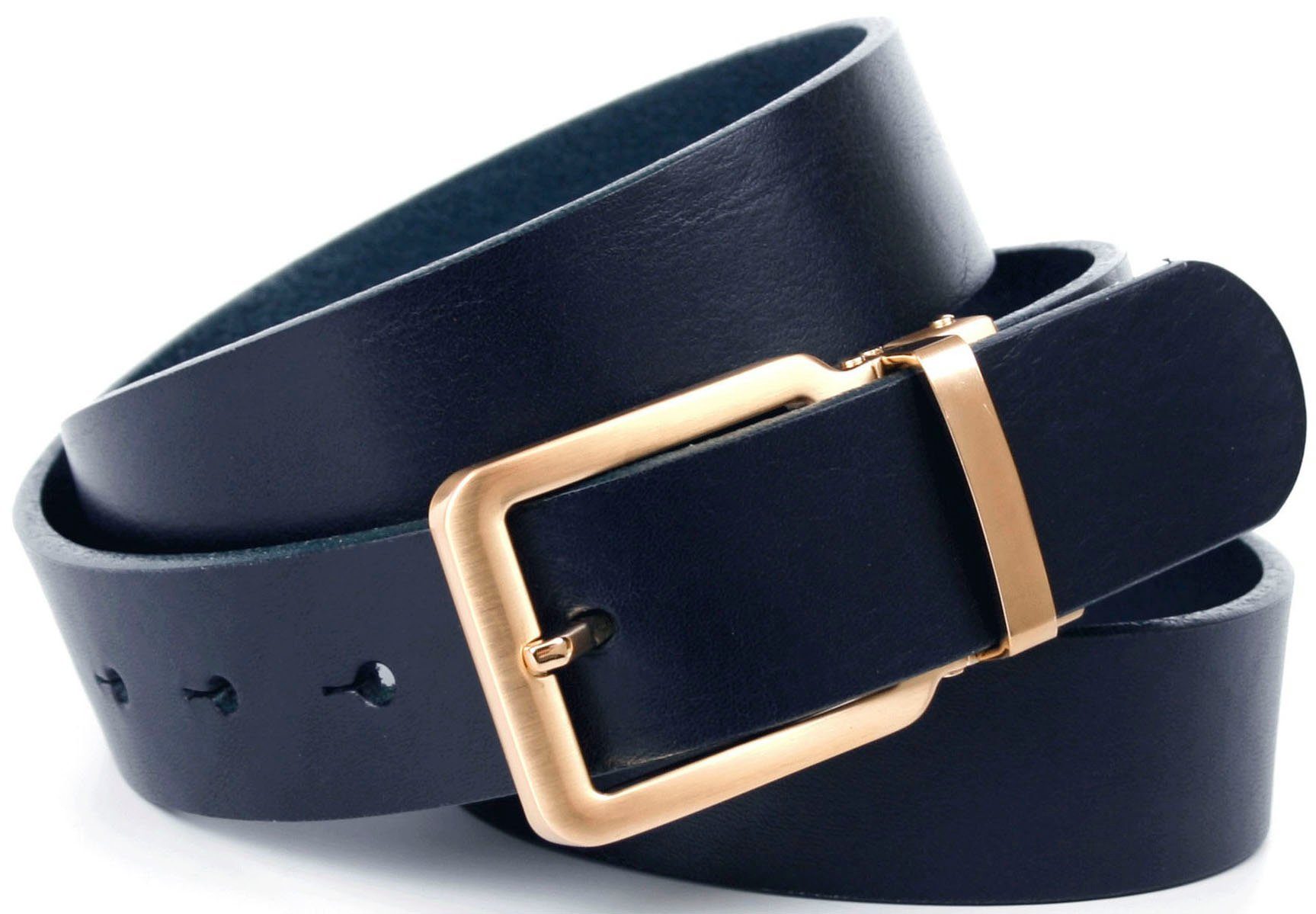 Anthoni Crown Ledergürtel in 4 cm günstig online kaufen