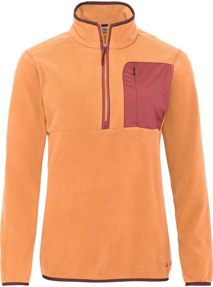 VAUDE Rollkragenshirt Wo Rosemoor Fleece Halfzip SWEET ORANGE günstig online kaufen