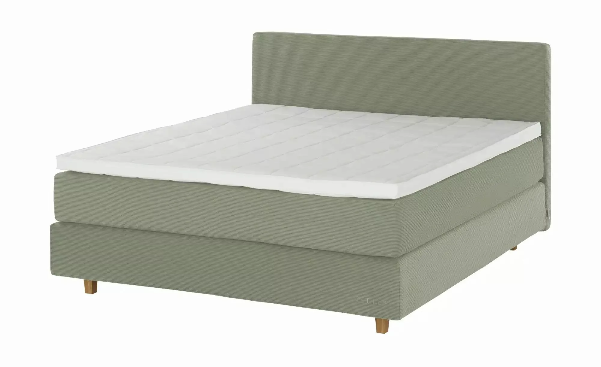 Jette Home Boxspringbett  Jette Flex ¦ grün ¦ Maße (cm): B: 225 H: 110,5 Be günstig online kaufen