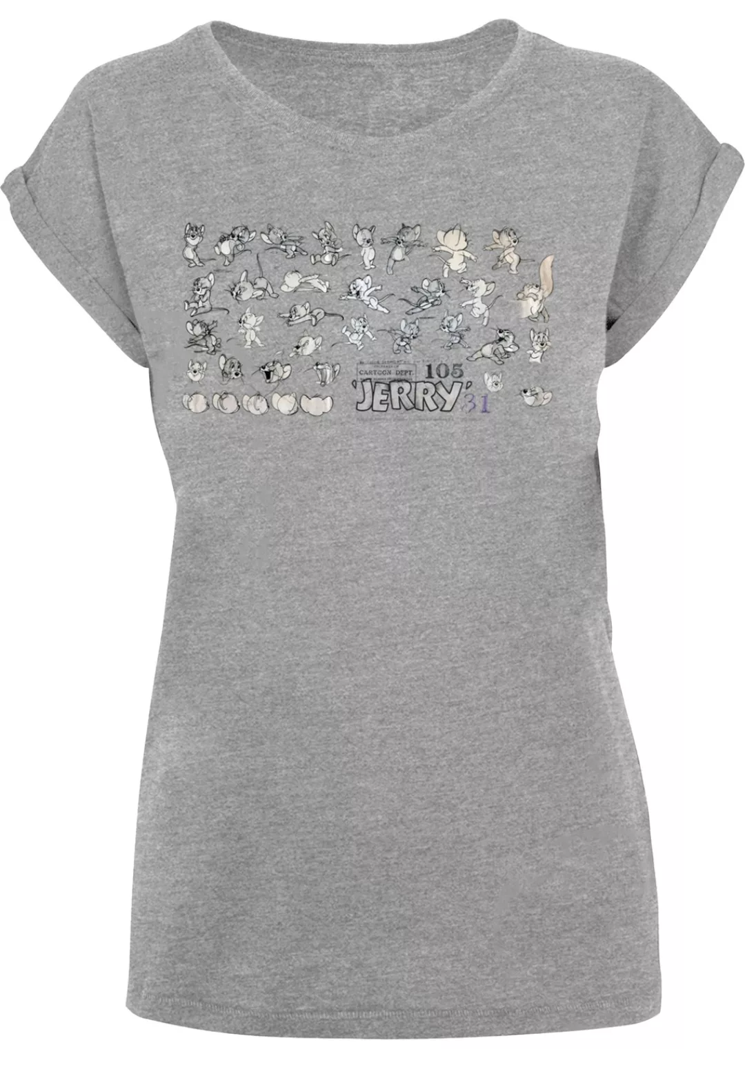 F4NT4STIC T-Shirt "Tom and Jerry TV Serie Cartoon Dept Jerry", Print günstig online kaufen