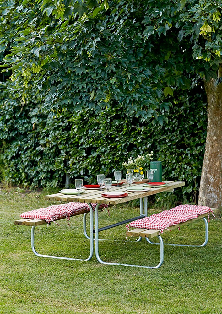 PLUS Garten-Essgruppe ""Classic" Kombimöbel", (1 tlg.), 177x155x73/44 cm günstig online kaufen