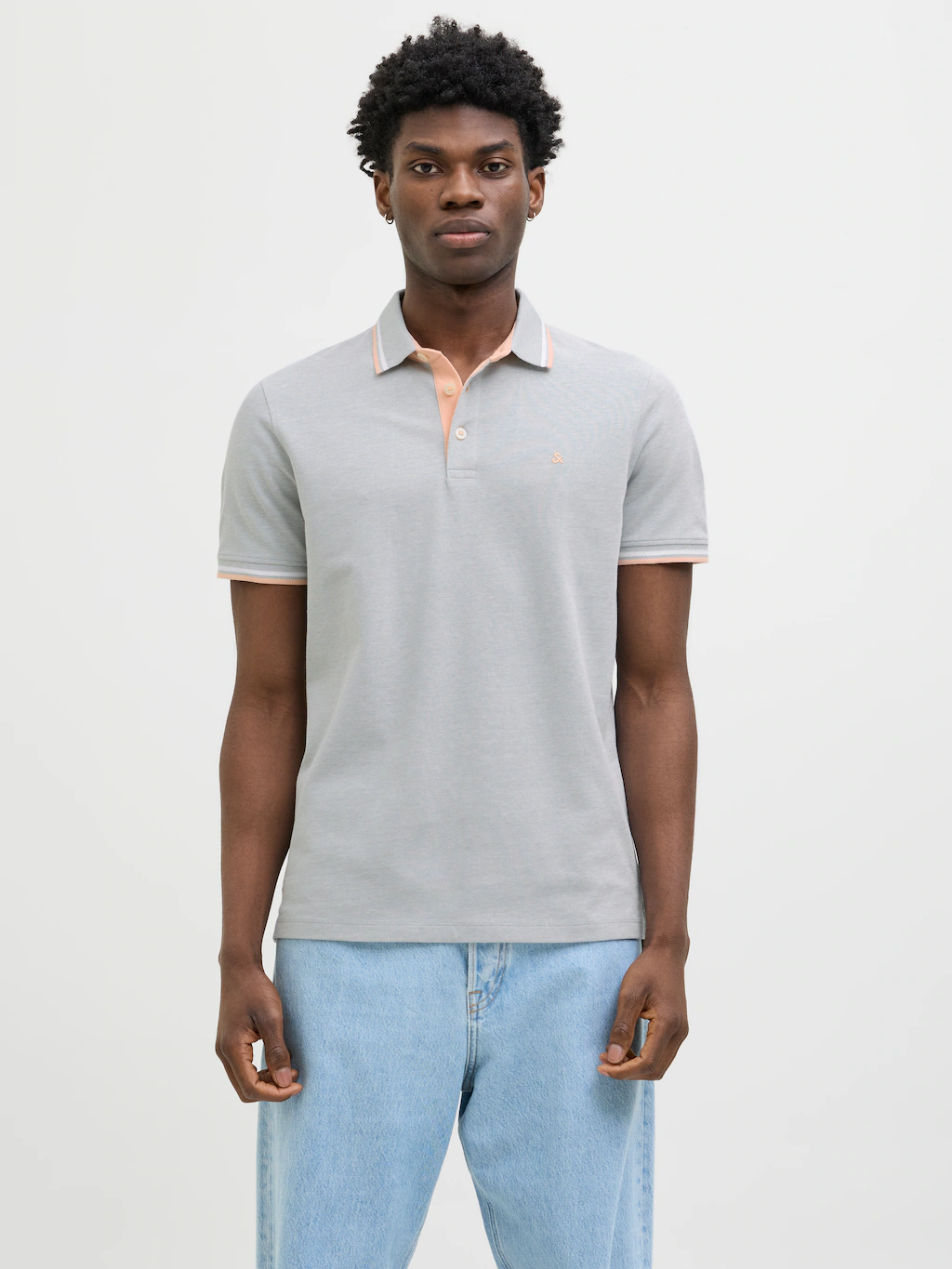 Jack & Jones Poloshirt "JJEPAULOS POLO SS NOOS", mit Logo Stickerei günstig online kaufen
