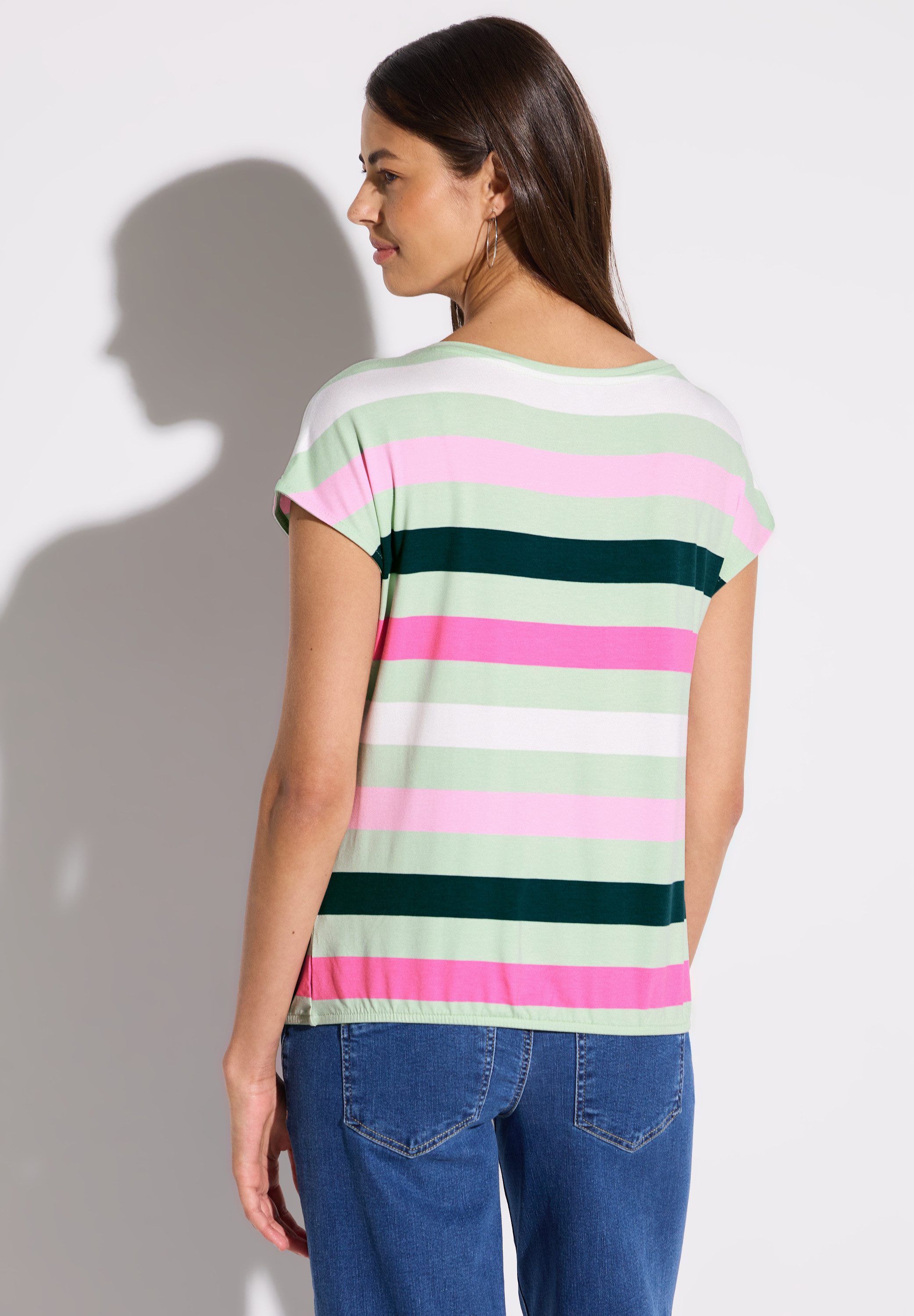 STREET ONE T-Shirt, mit Rundhalsausschnitt günstig online kaufen