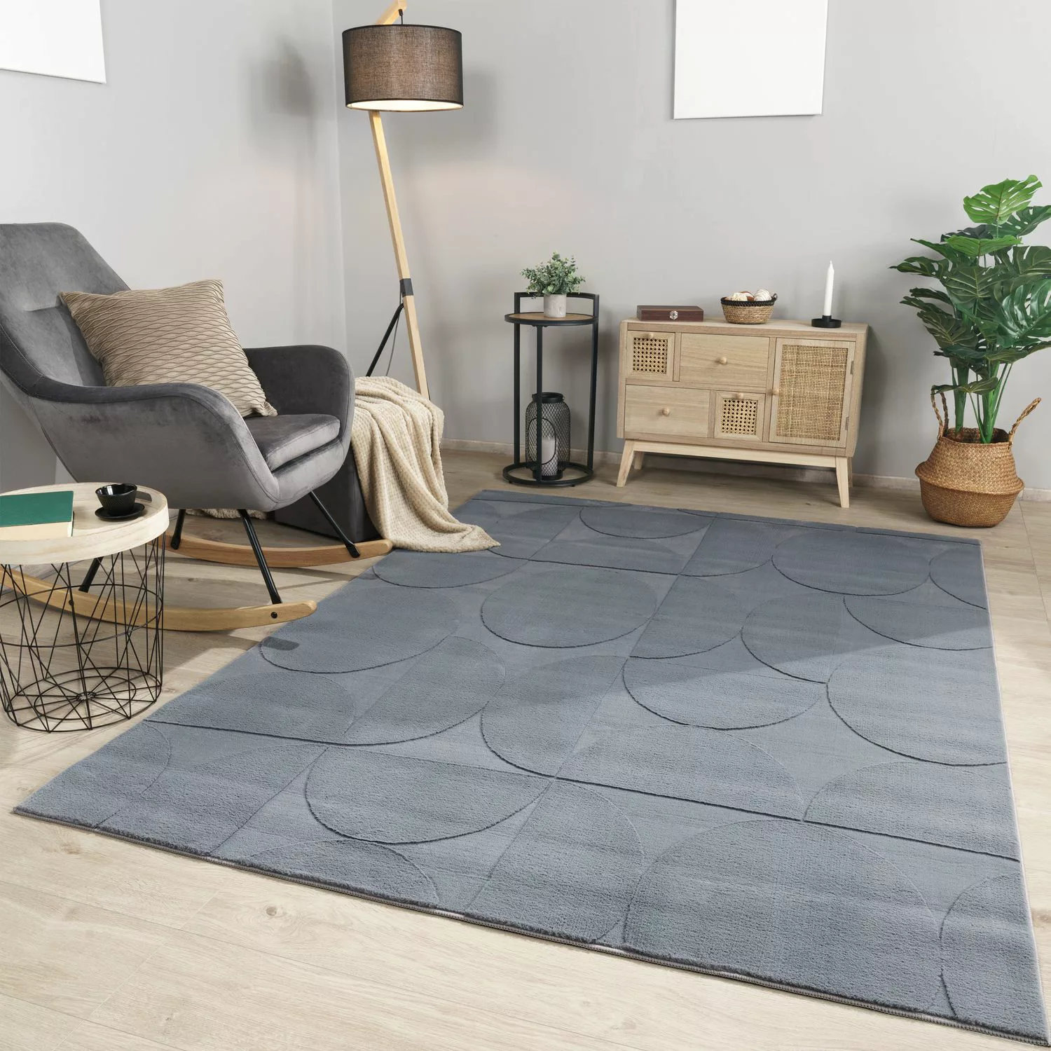 TT Home Teppich »Flevo 205«, rechteckig, 14 mm Höhe, Wohnzimmer Teppich Ess günstig online kaufen