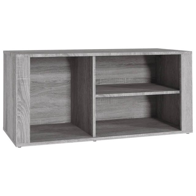 furnicato Schuhschrank Schuhregal Grau Sonoma 100x35x45 cm Holzwerkstoff günstig online kaufen