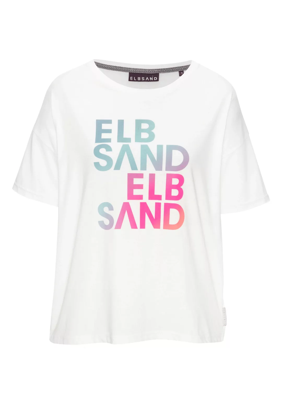 Elbsand T-Shirt, mit Logodruck günstig online kaufen
