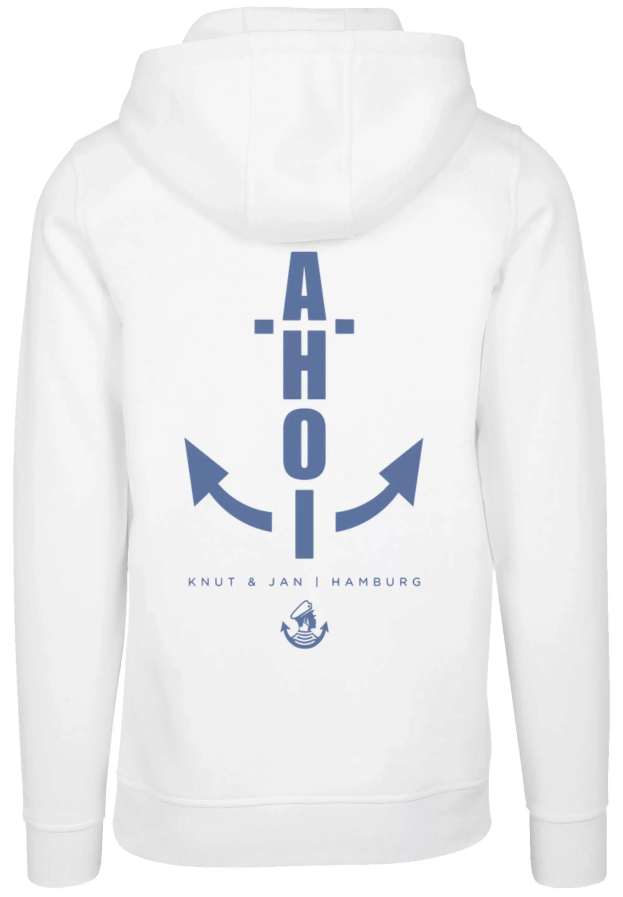 F4NT4STIC Kapuzenpullover "AHOI Knut & Jan Hamburg", Print günstig online kaufen