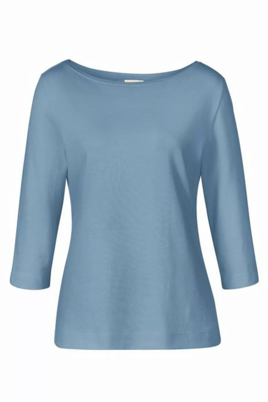 Himalaya Clothing Kurzarmshirt Elegantes Shirt 3/4 Arm Damen mit Rundhalsau günstig online kaufen