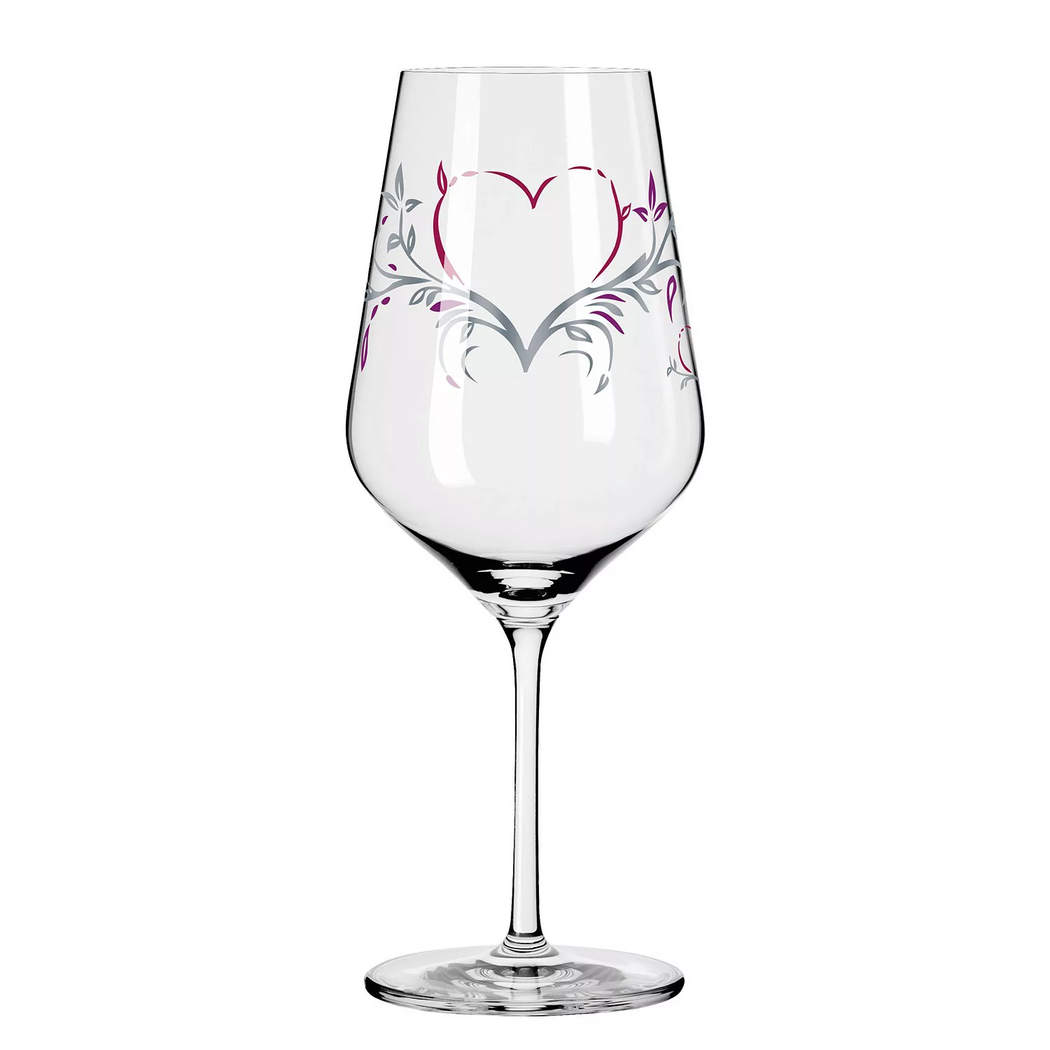 home24 Rotweinglas Herzkristall I günstig online kaufen