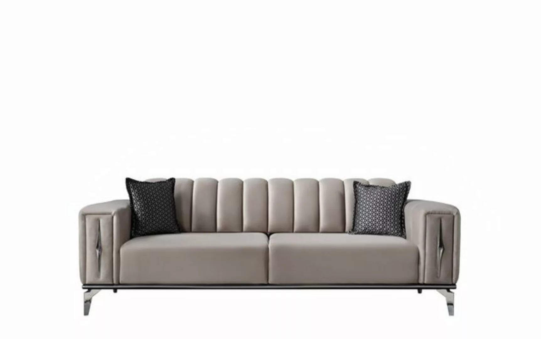 JVmoebel 3-Sitzer Dreisitziges Sofa mit Textilbezug für das Wohnzimmer, 1 T günstig online kaufen