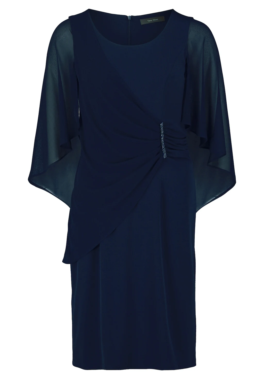 Vera Mont Cocktailkleid "Vera Mont Damen Cocktailkleid mit Raffung", Materi günstig online kaufen