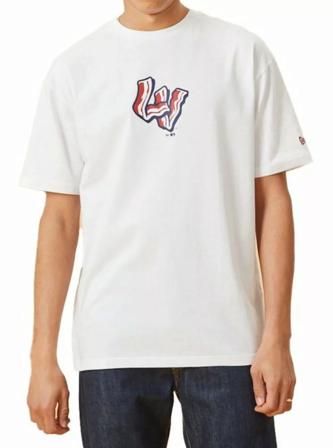New Era T-Shirt MiLB Lehigh Valley IronPigs Team Logo Oversized günstig online kaufen