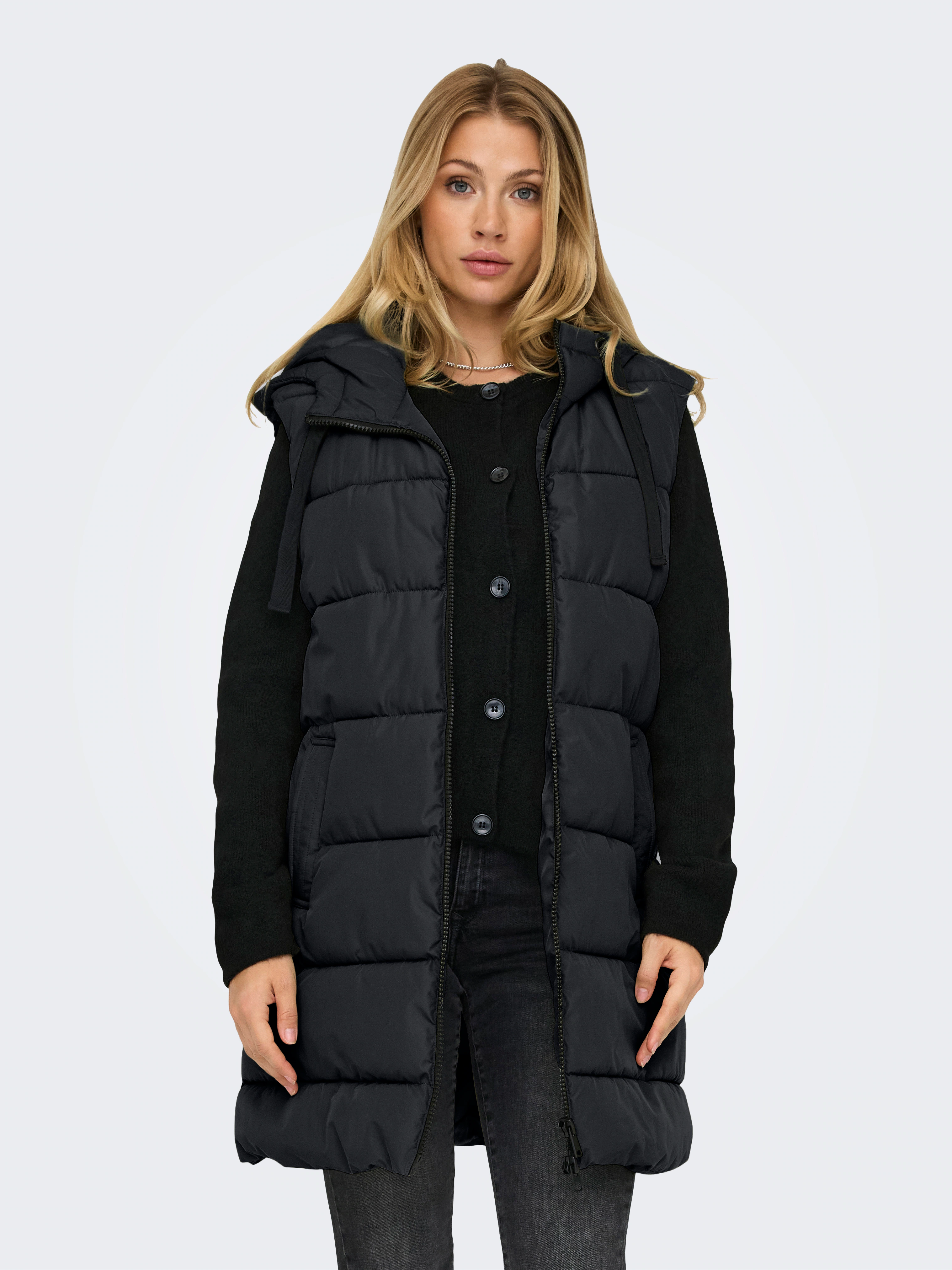 ONLY Anzugweste "ONLCLAIR PUFFER HOOD WAISTCOAT OTW CC" günstig online kaufen