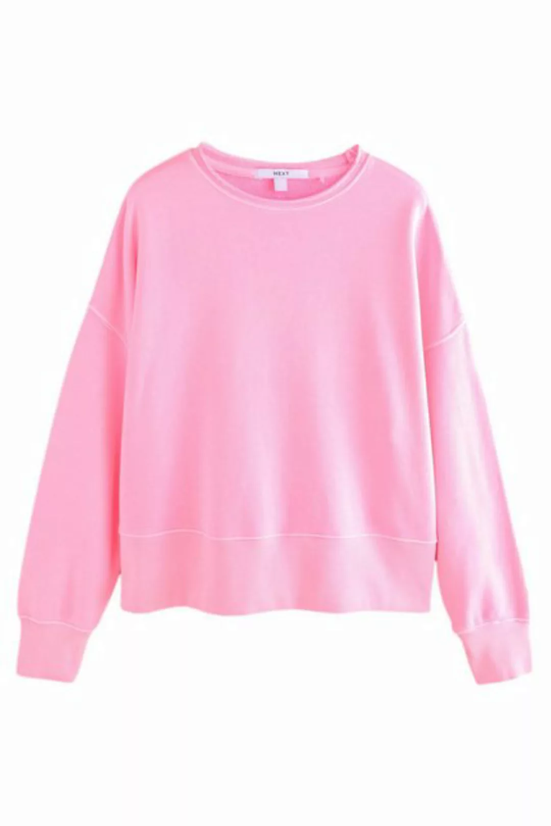 Next Sweater Sweatshirts mit fransigem Saum 100 % Baumwolle (1-tlg) günstig online kaufen