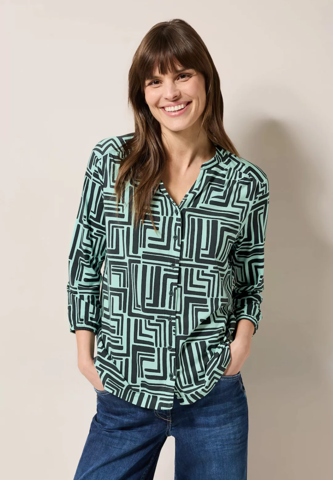 Cecil Tunikashirt, mit allover Print günstig online kaufen