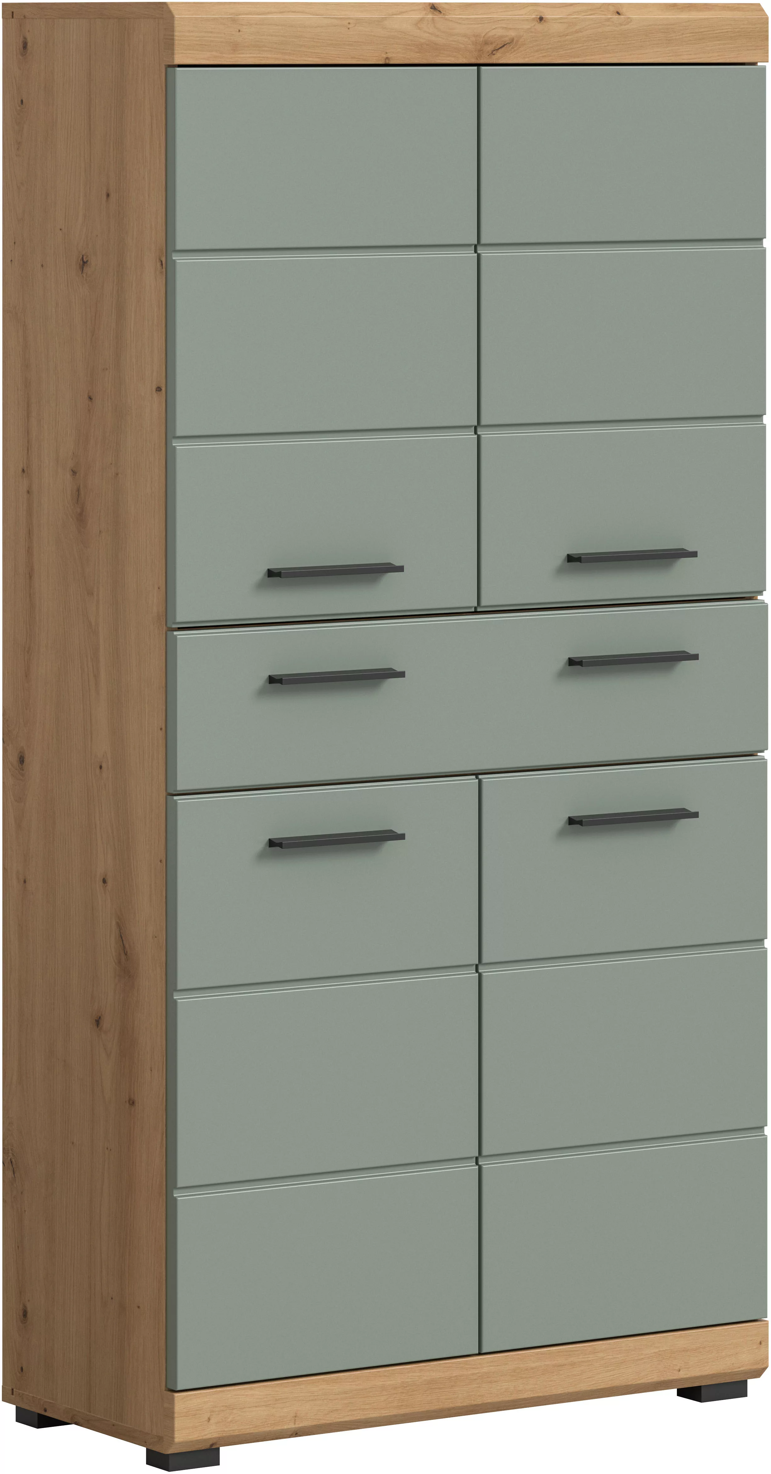 INOSIGN Midischrank "Siena, Breite 74cm, 4 Türen, 1 Schubkasten, 4 Fächer, günstig online kaufen