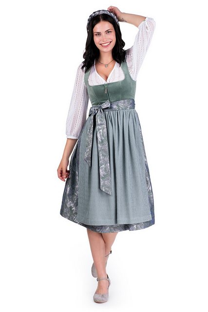 MarJo Dirndl Samt Dirndl 2tlg. - IRSEE - jade/cloud günstig online kaufen