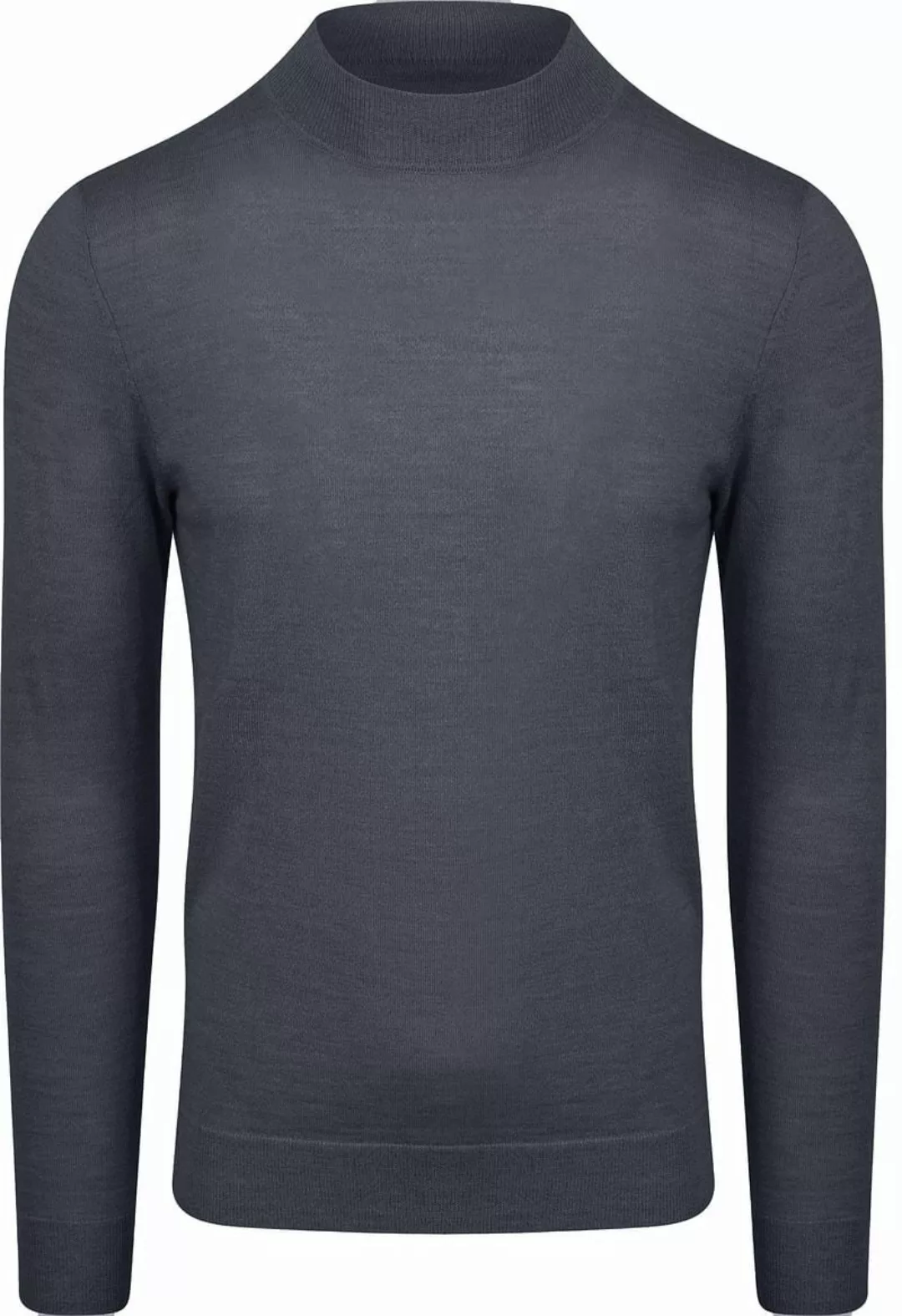 Profuomo Turtleneck Merino Pullover Anthrazit - Größe L günstig online kaufen