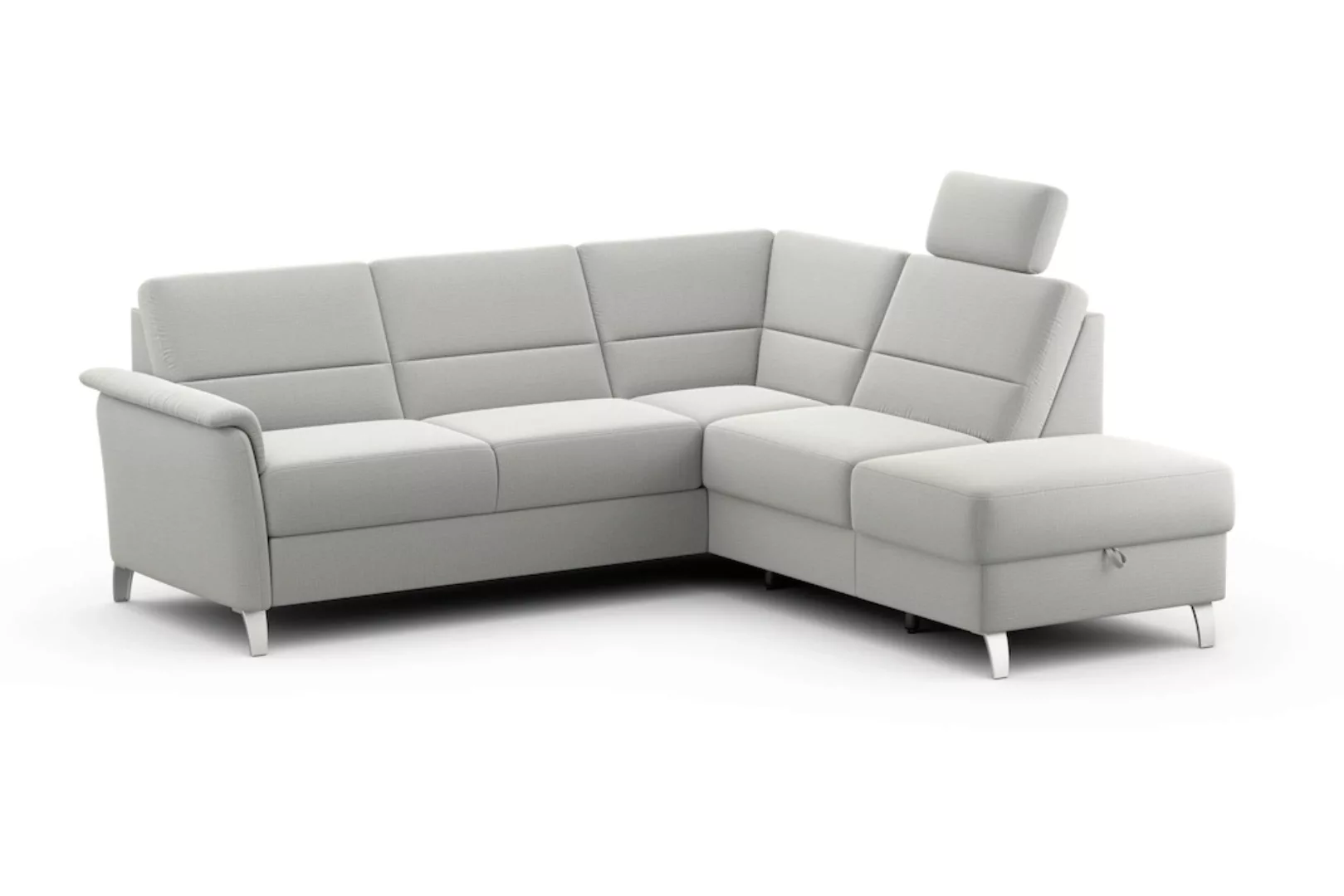 sit&more Ecksofa "Palmera L-Form", Federkern, wahlweise mit Bettfunktion un günstig online kaufen