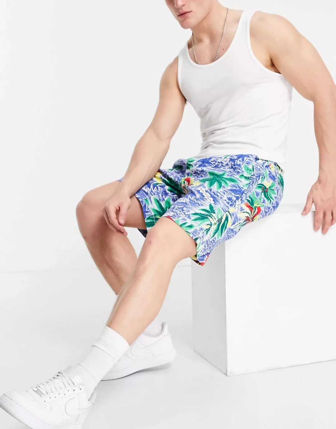 Tommy Hilfiger – Sportsman – Shorts-Blau günstig online kaufen