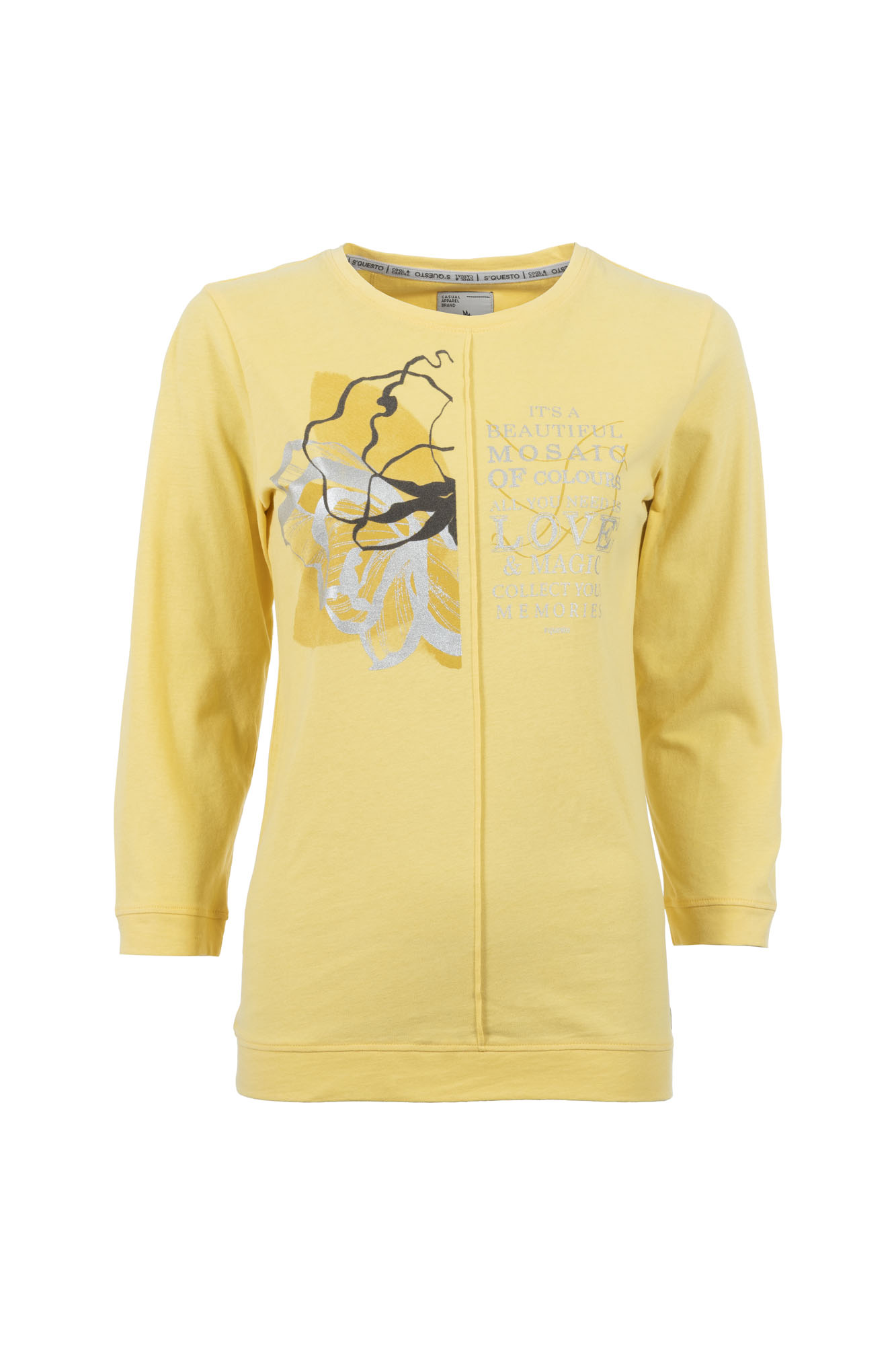 Soquesto Shirt 3/4 OdinaSOQ sunflower günstig online kaufen