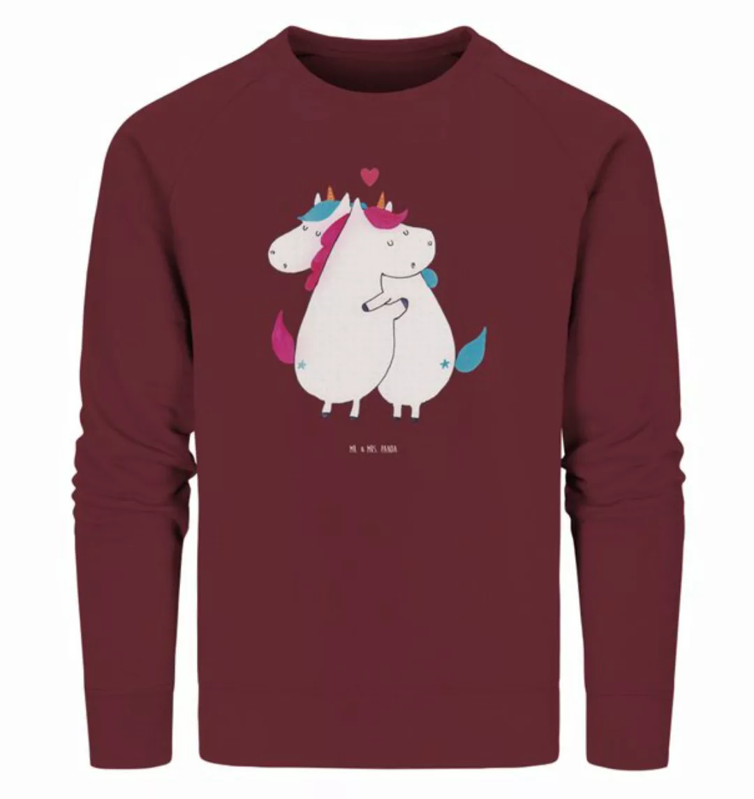 Mr. & Mrs. Panda Longpullover Größe XXL Einhorn Mitteilung - Burgundy - Ges günstig online kaufen