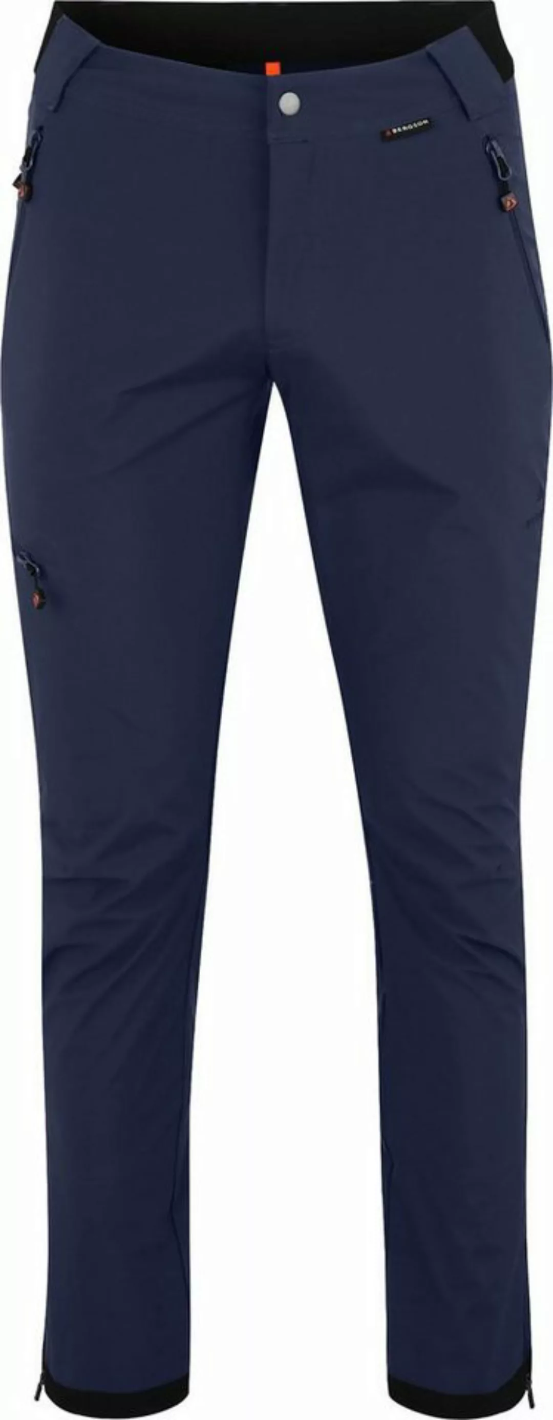 Bergson Outdoorhose KALLE COMFORT (slim) Herren Softshellhose, winddicht, s günstig online kaufen