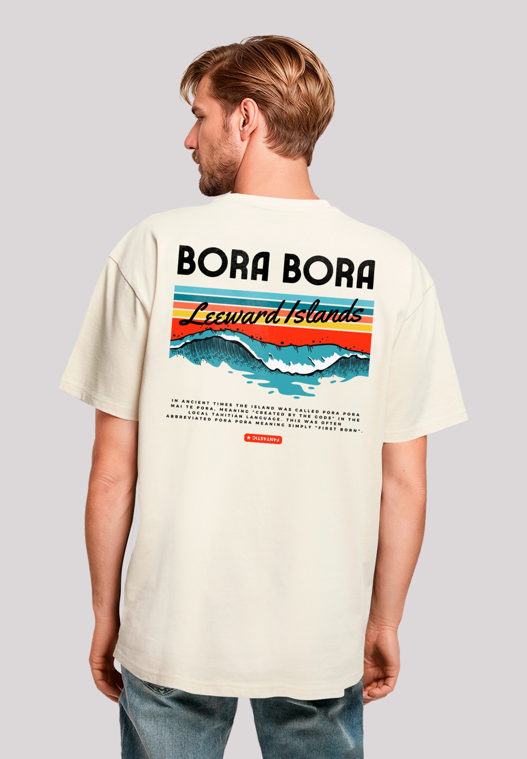 F4NT4STIC T-Shirt "Bora Bora Leewards Island", Premium Qualität günstig online kaufen