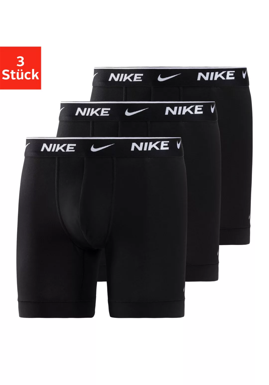 NIKE Underwear Boxer, (3 St.), mit besonders langem Bein und Nike Logobund günstig online kaufen