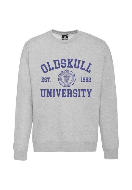 Oldskull Sweatshirt Retro University Logo Graphic günstig online kaufen