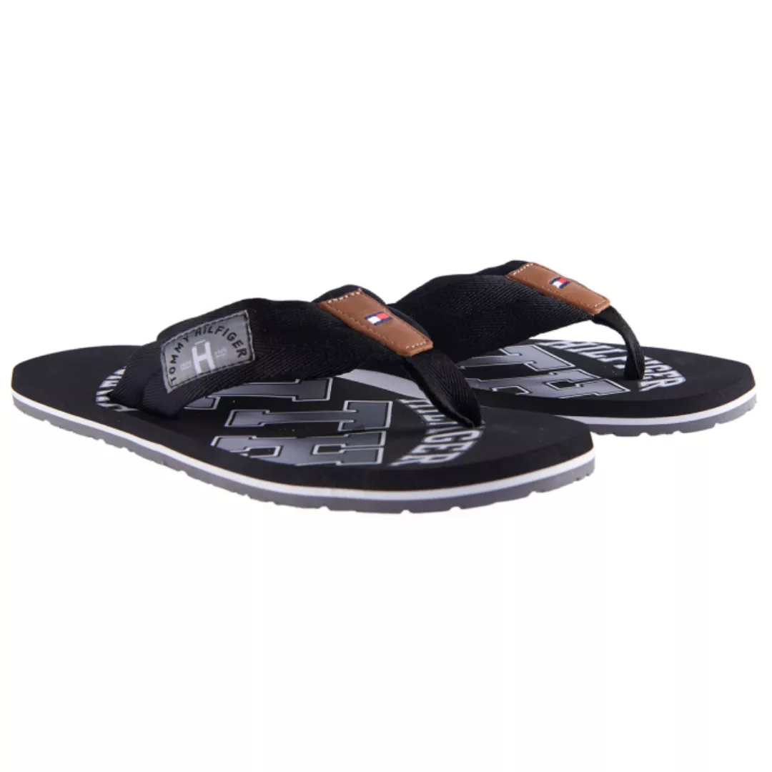 Tommy Hilfiger Zehentrenner "ESSENTIAL TH BEACH SANDAL", Sommerschuh, Schla günstig online kaufen