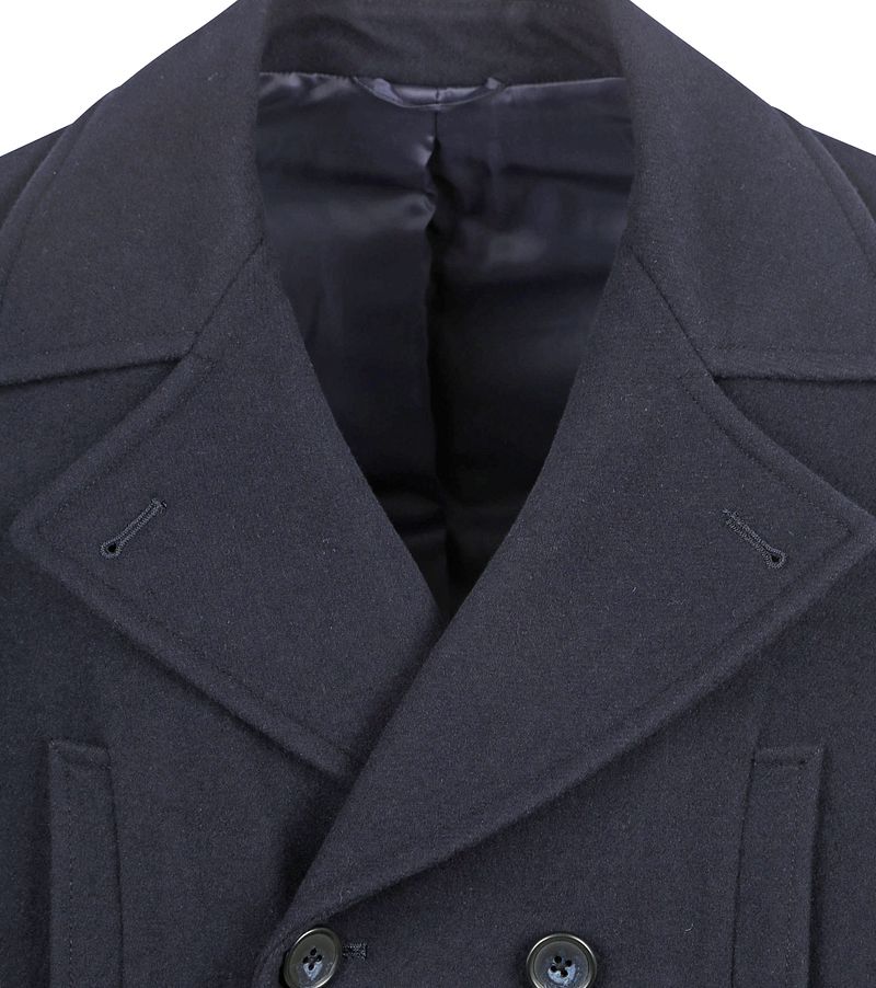 Suitable Caban Mantel Wolle Navy - Größe 48 günstig online kaufen
