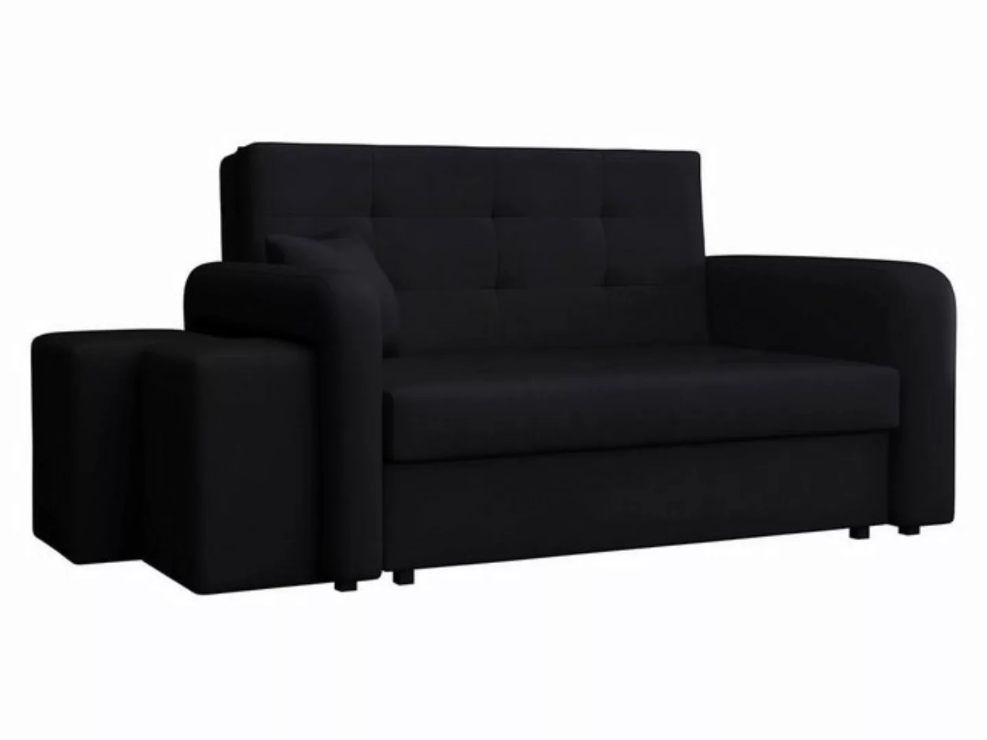 MIRJAN24 Schlafsofa Viva Home II, mit Polsterhocker (2 Stück), 2 Sitzer, mi günstig online kaufen