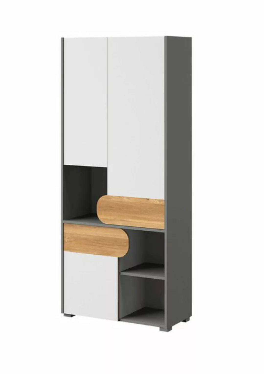 99rooms Drehtürenschrank Nicari (Kleiderschrank, Schrank) Modern Design, fü günstig online kaufen