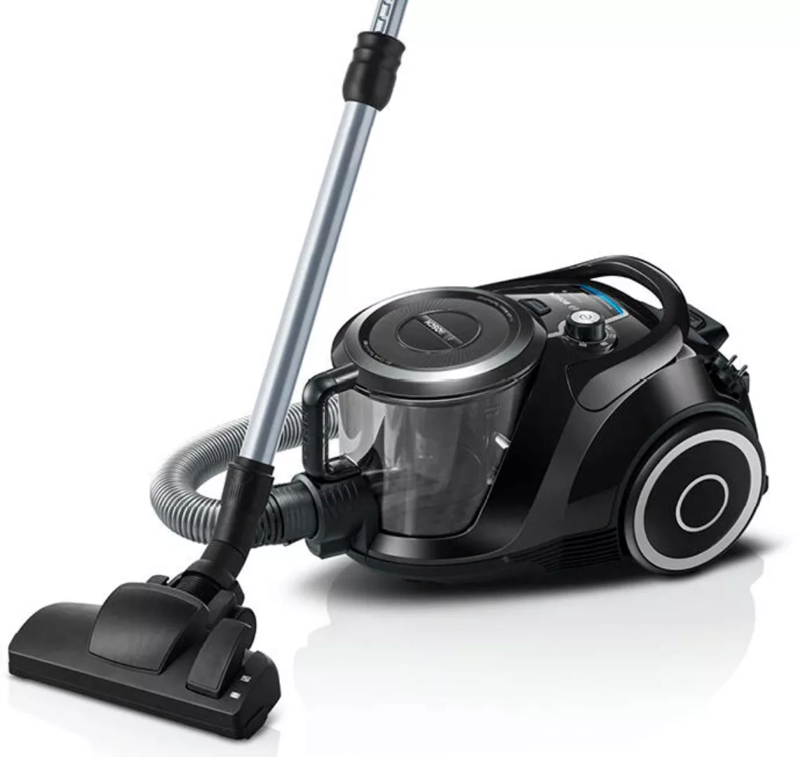 BOSCH Bodenstaubsauger »BGC41XSIL, Serie 6, schwarz«, 700 W, beutellos günstig online kaufen