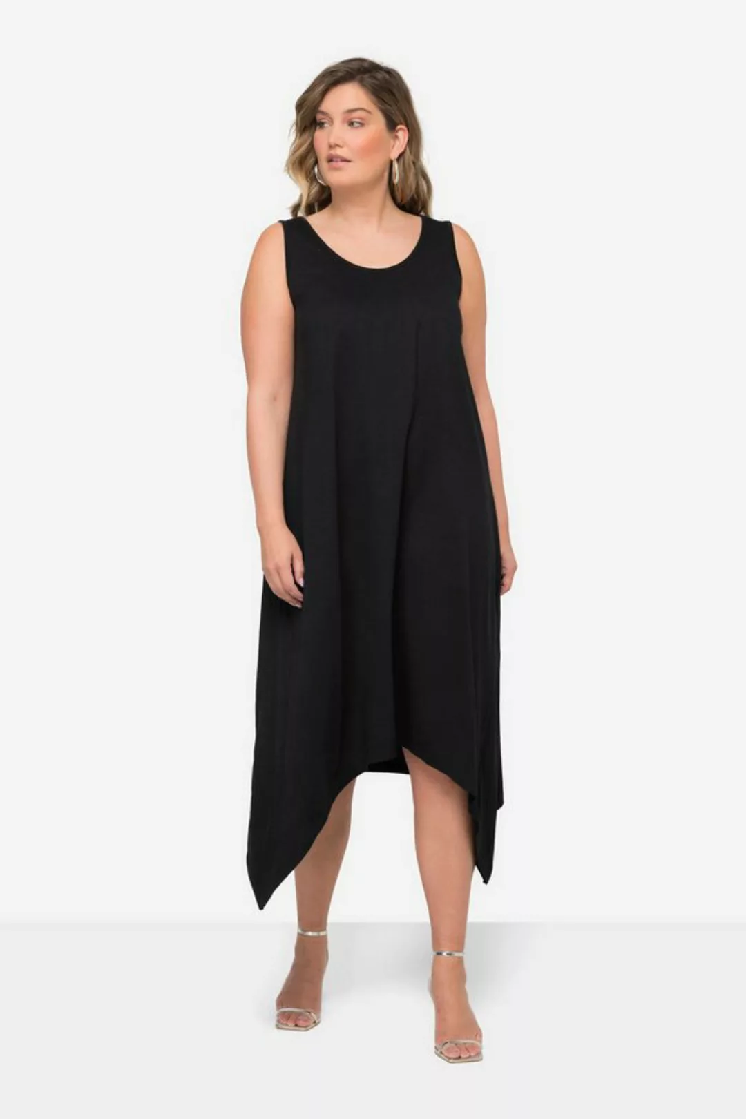 MIAMODA Sommerkleid Midikleid A-Linie Rücken-Spitzeneinsatz ärmellos günstig online kaufen