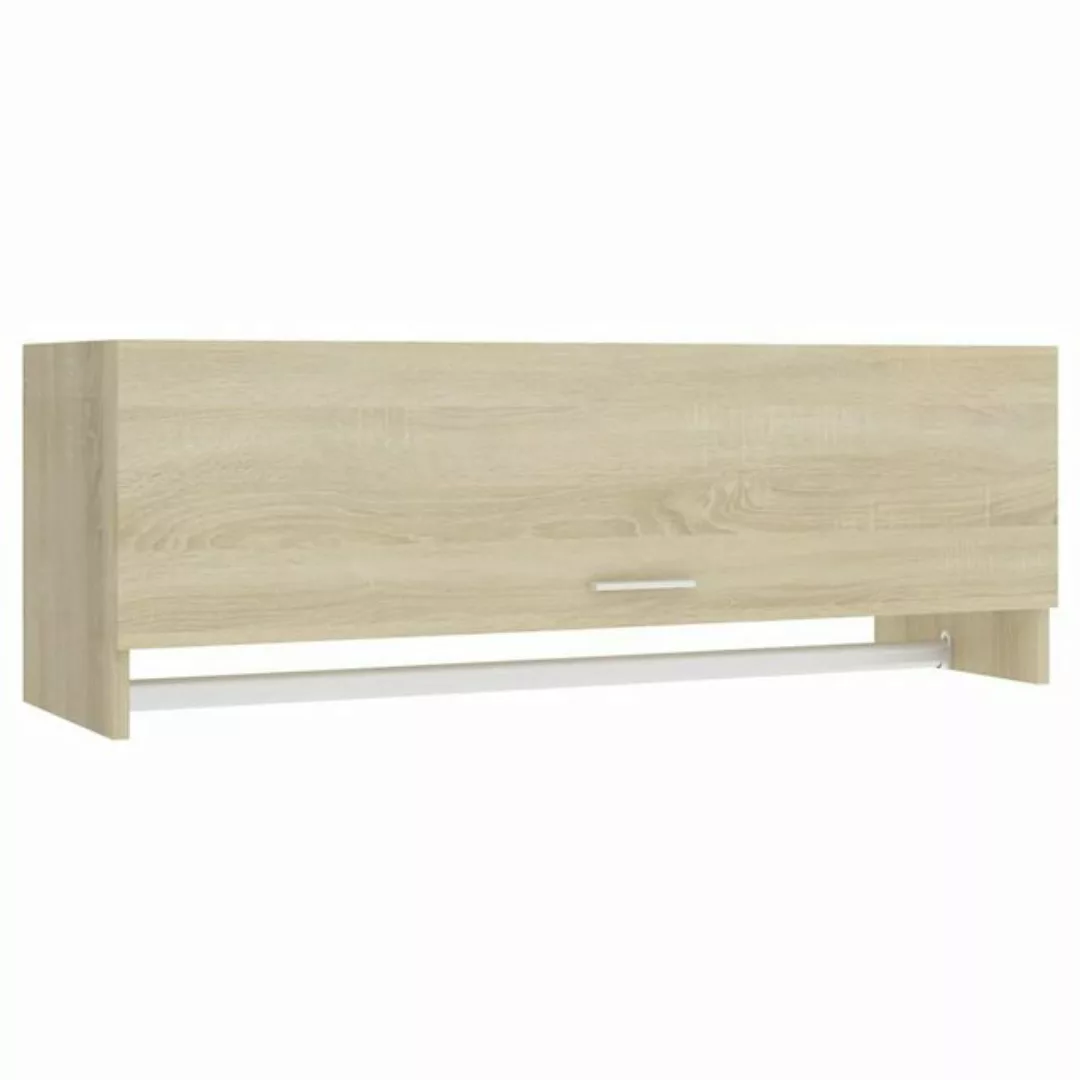 furnicato Kleiderschrank Sonoma-Eiche 100x32,5x35 cm Holzwerkstoff (1-St) günstig online kaufen