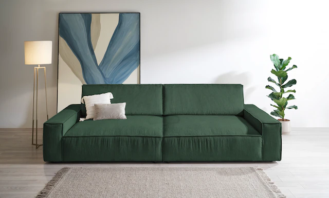 Home affaire Big-Sofa "NEU: SHERWOOD XXL, Big-Sofa (316cm), extra tiefe Sit günstig online kaufen