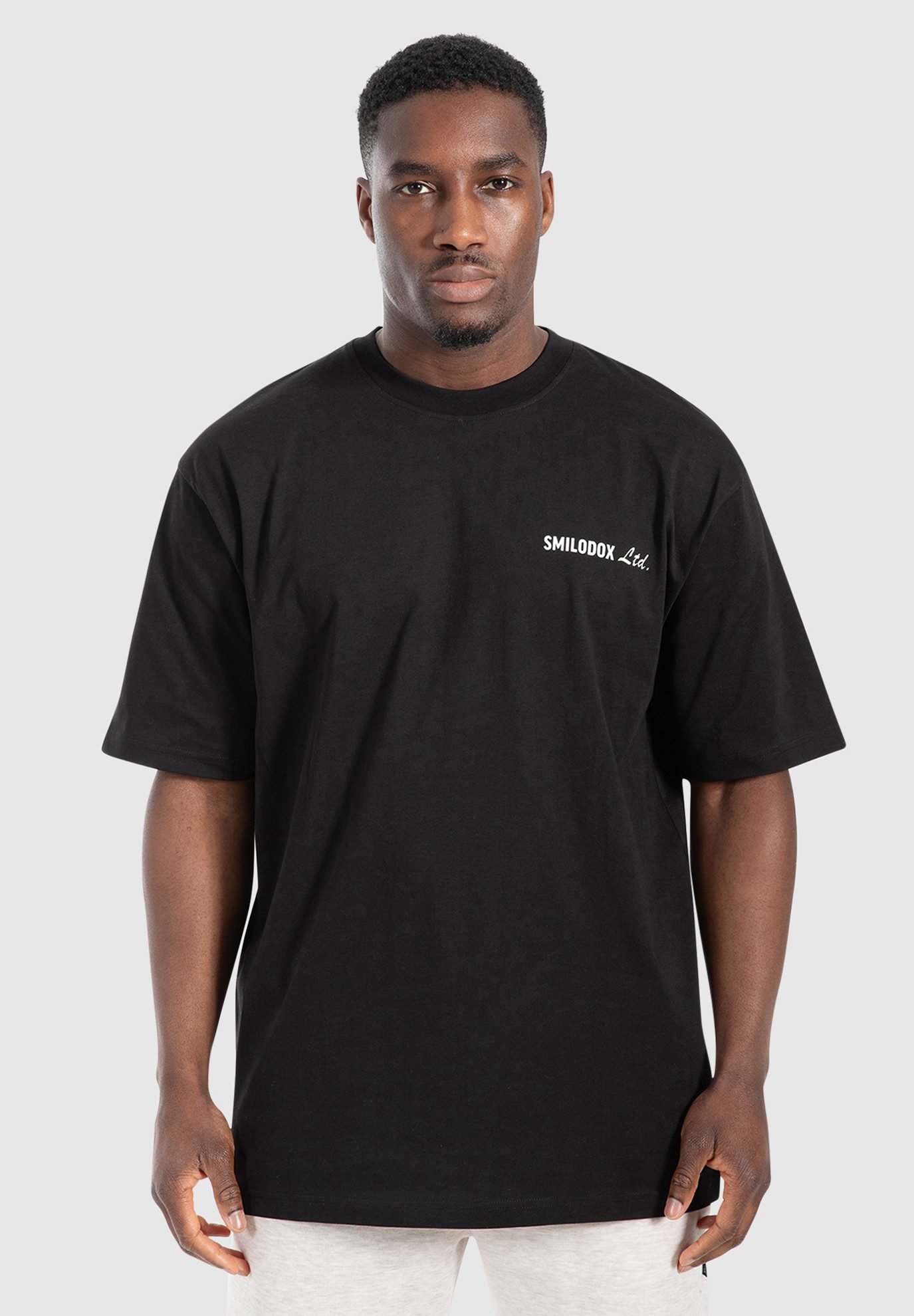 Smilodox T-Shirt Unisex Liquid Brail, Oversize günstig online kaufen